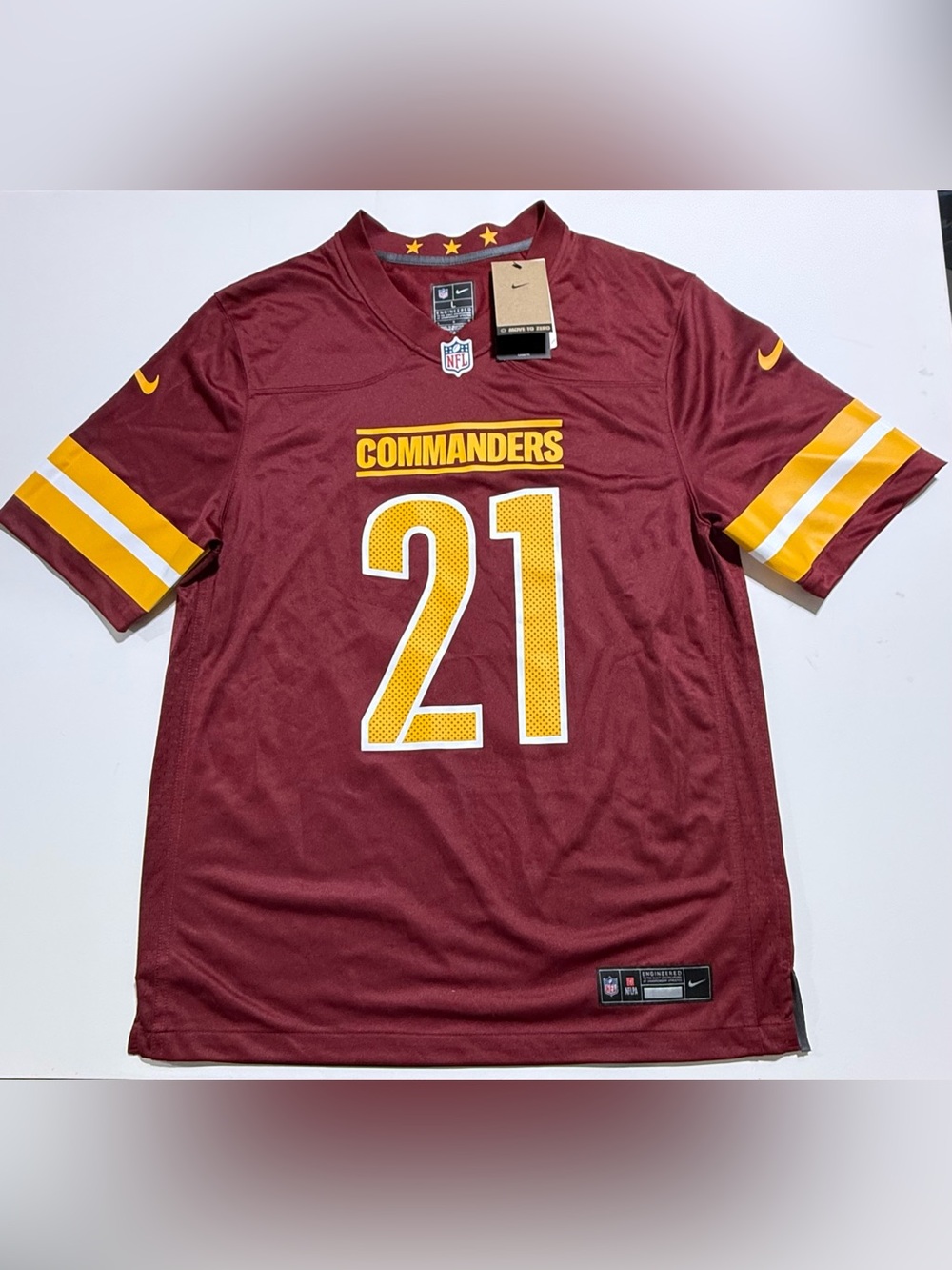 Men's Washington Commanders Sean Taylor Nike Burgundy Retired Jersey size Large